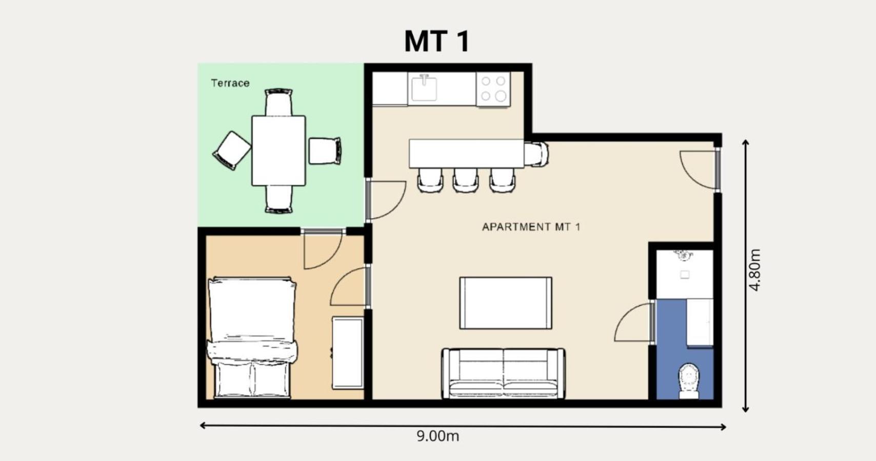 Studio Apartments Mt Šmrika Exteriér fotografie